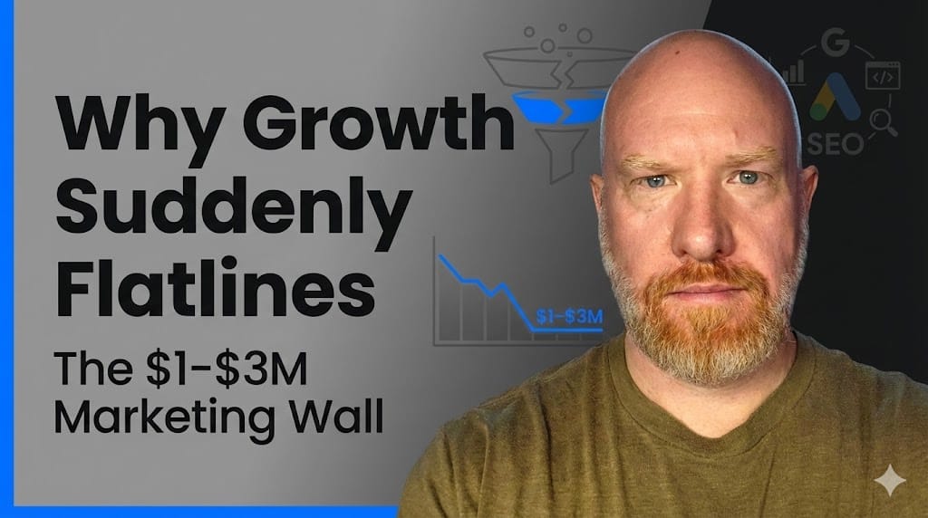 Why Marketing Stops Working When You Hit $1–$3 Million